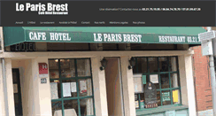 Desktop Screenshot of hotelparisbrest.com